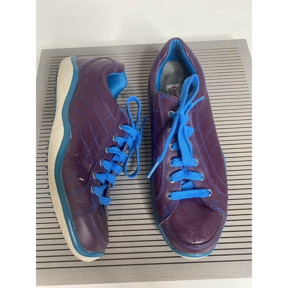 Footjoy LoPro Collection Womens Golf Sneakers Spikes Size 7M Purple